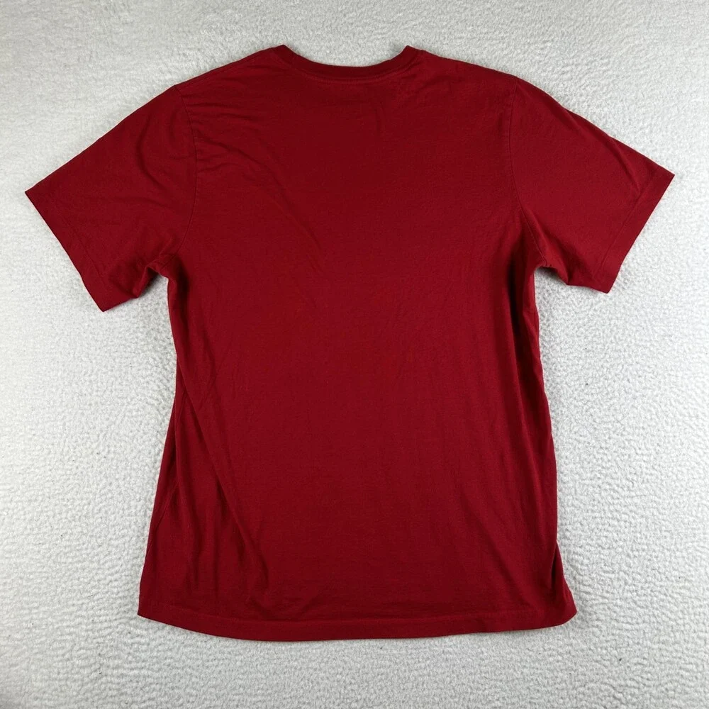 Jordan Shirt Mens XL Red Air Jordan By Nike Graphic Tee Basketball Sports Logo